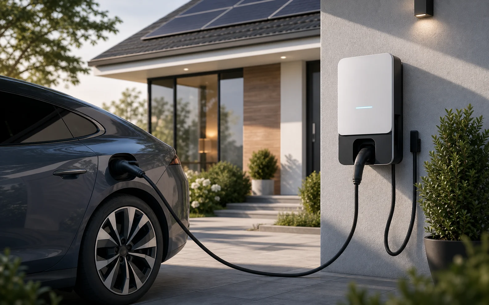 EV charging channel