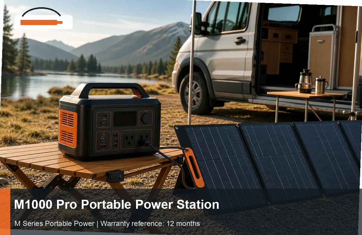 M1000 Pro Portable Power Station