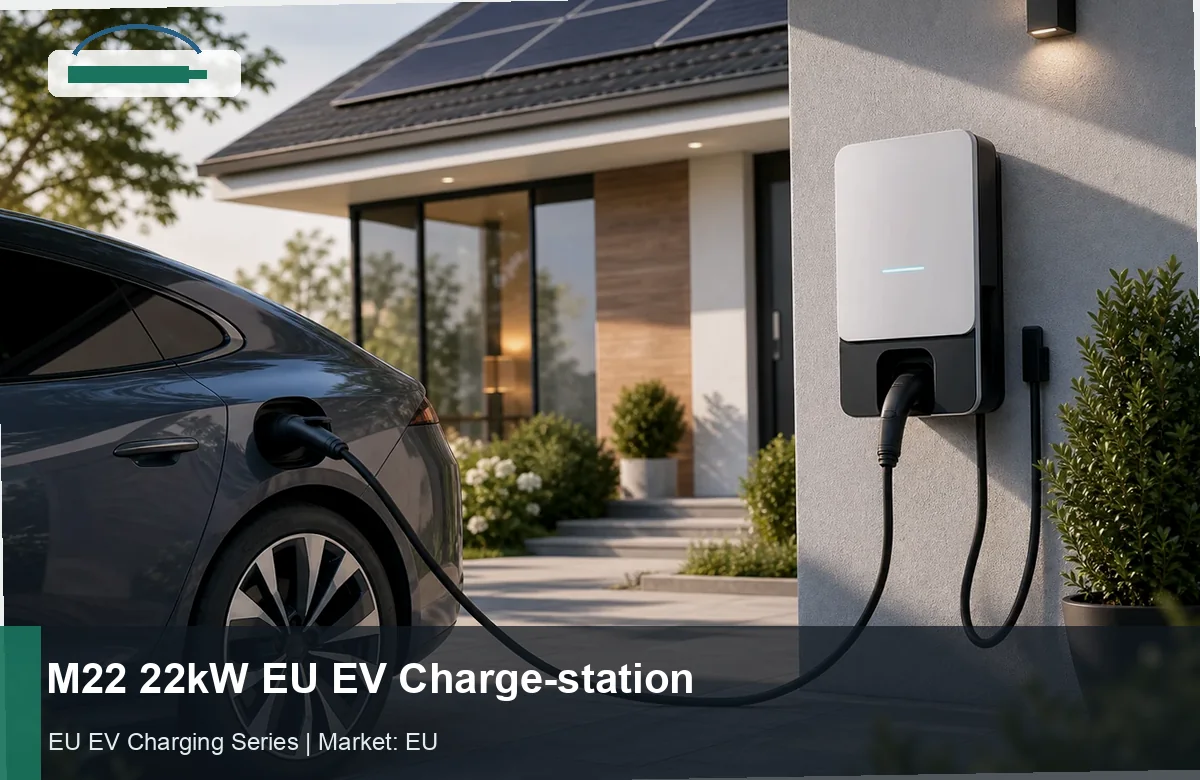 M22 22kW EU EV Charge-station