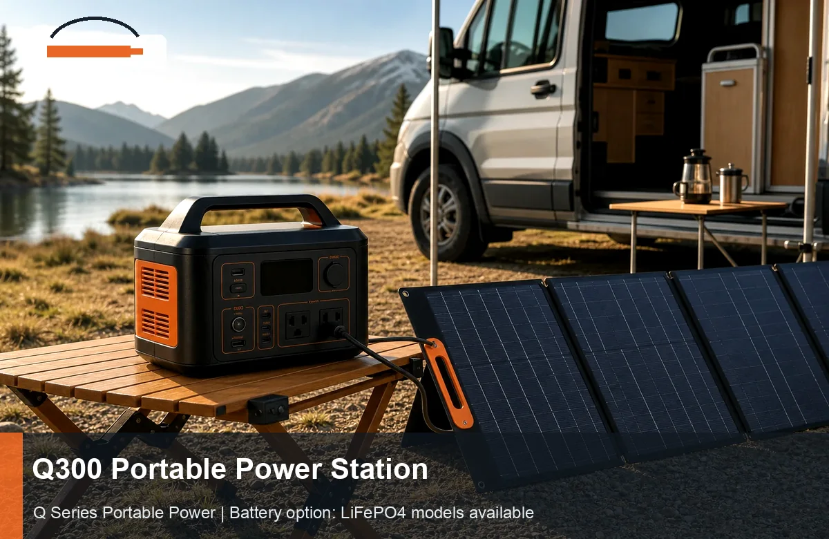 Q300 Portable Power Station