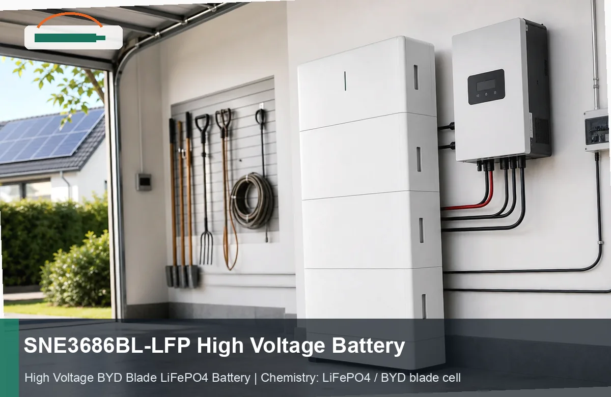 SNE3686BL-LFP High Voltage Battery
