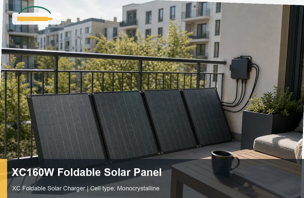 XC160W Foldable Solar Panel