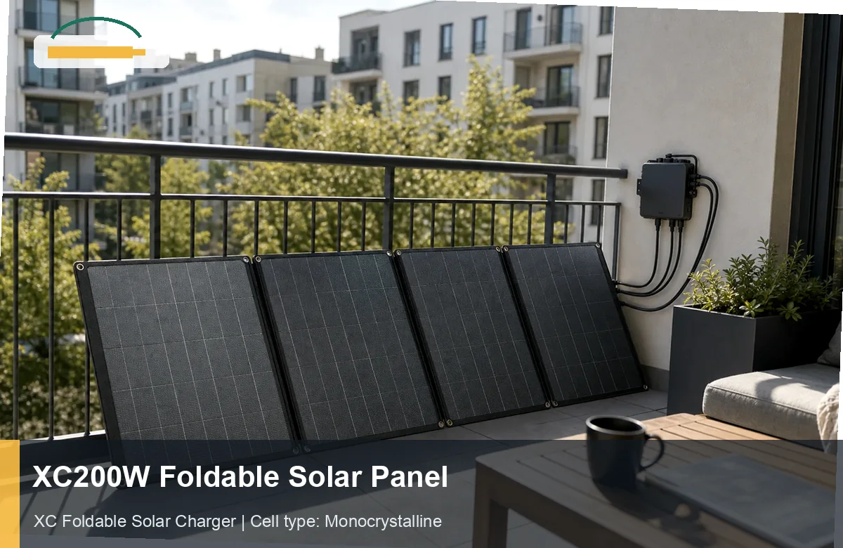 XC200W Foldable Solar Panel