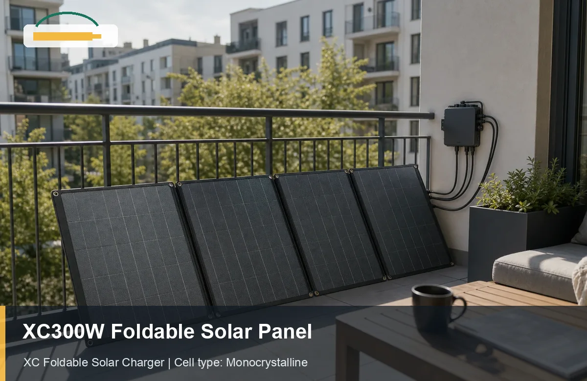 XC300W Foldable Solar Panel